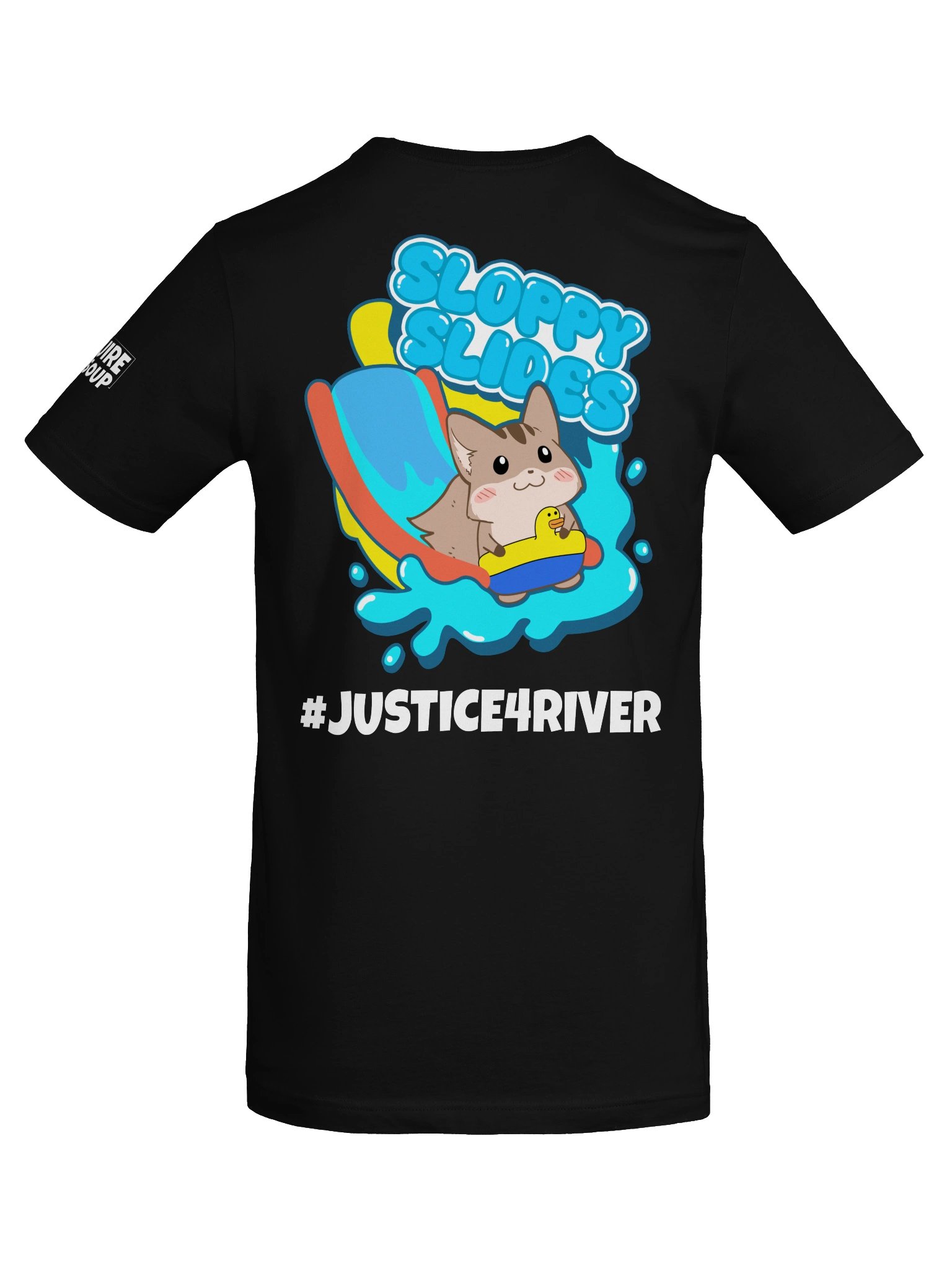 Official #Justice4River Sloppy Slides T-Shirt product image (16)