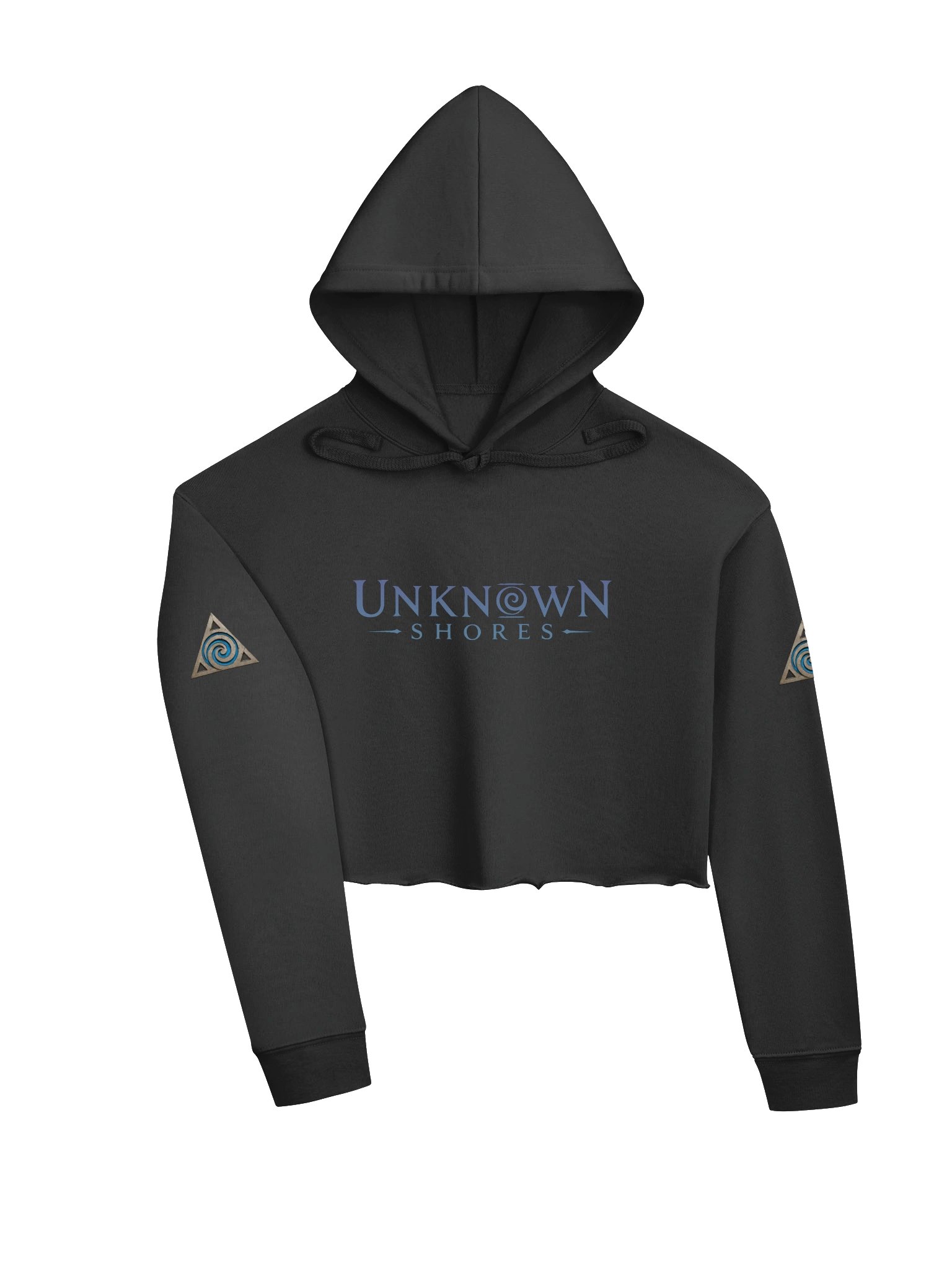 Unknown Shores Spiral Logo Crop Hoodie product image (3)