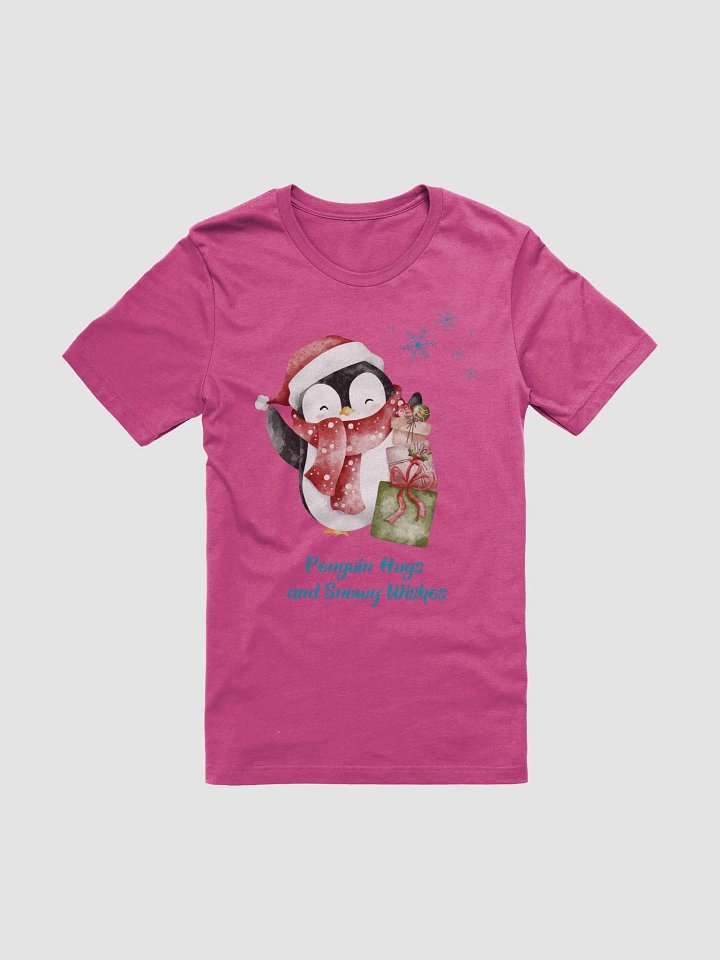 Festive Penguin Holiday T-Shirt product image (1)