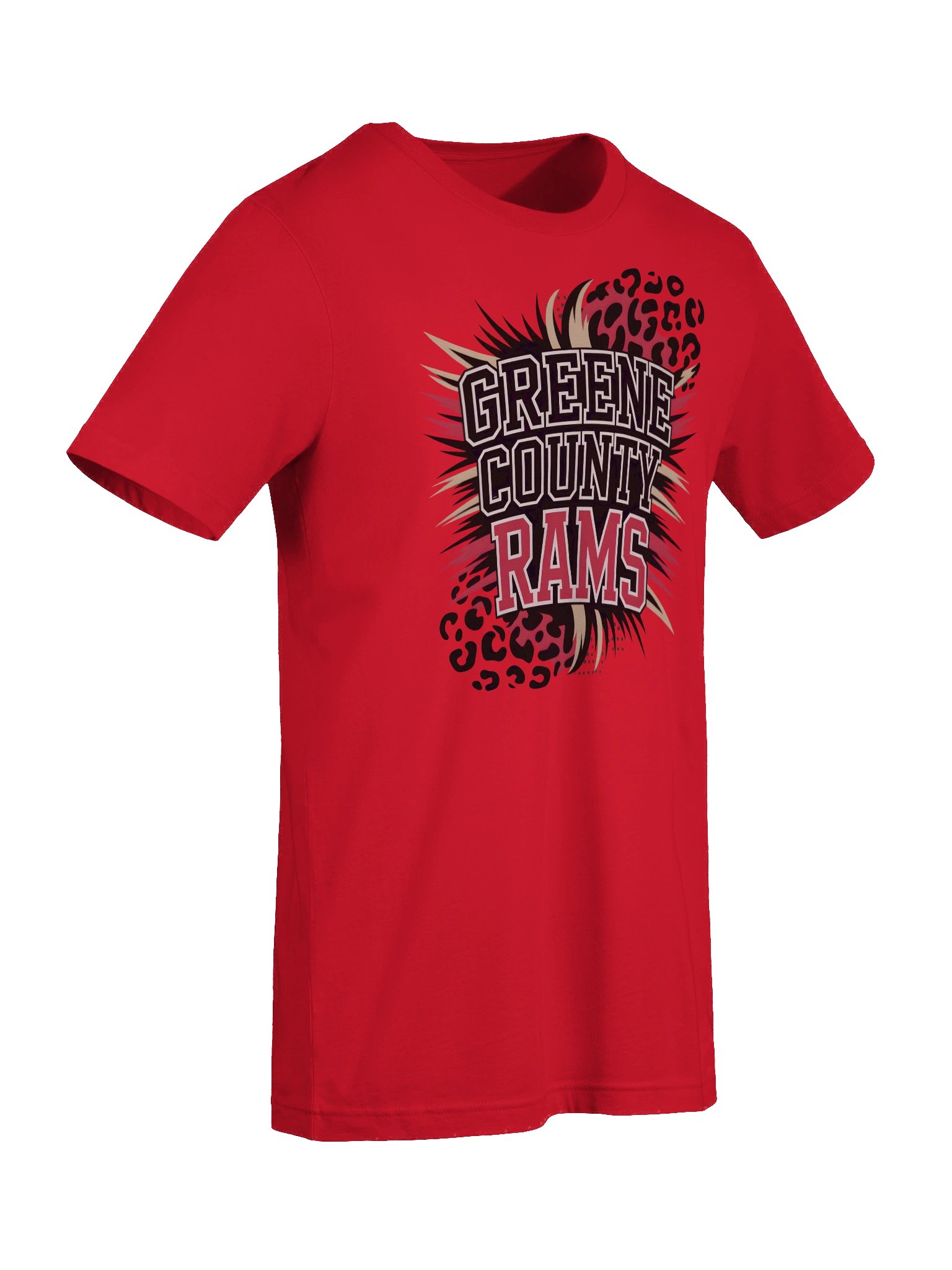 Greene County Rams Stylized T-Shirt product image (9)
