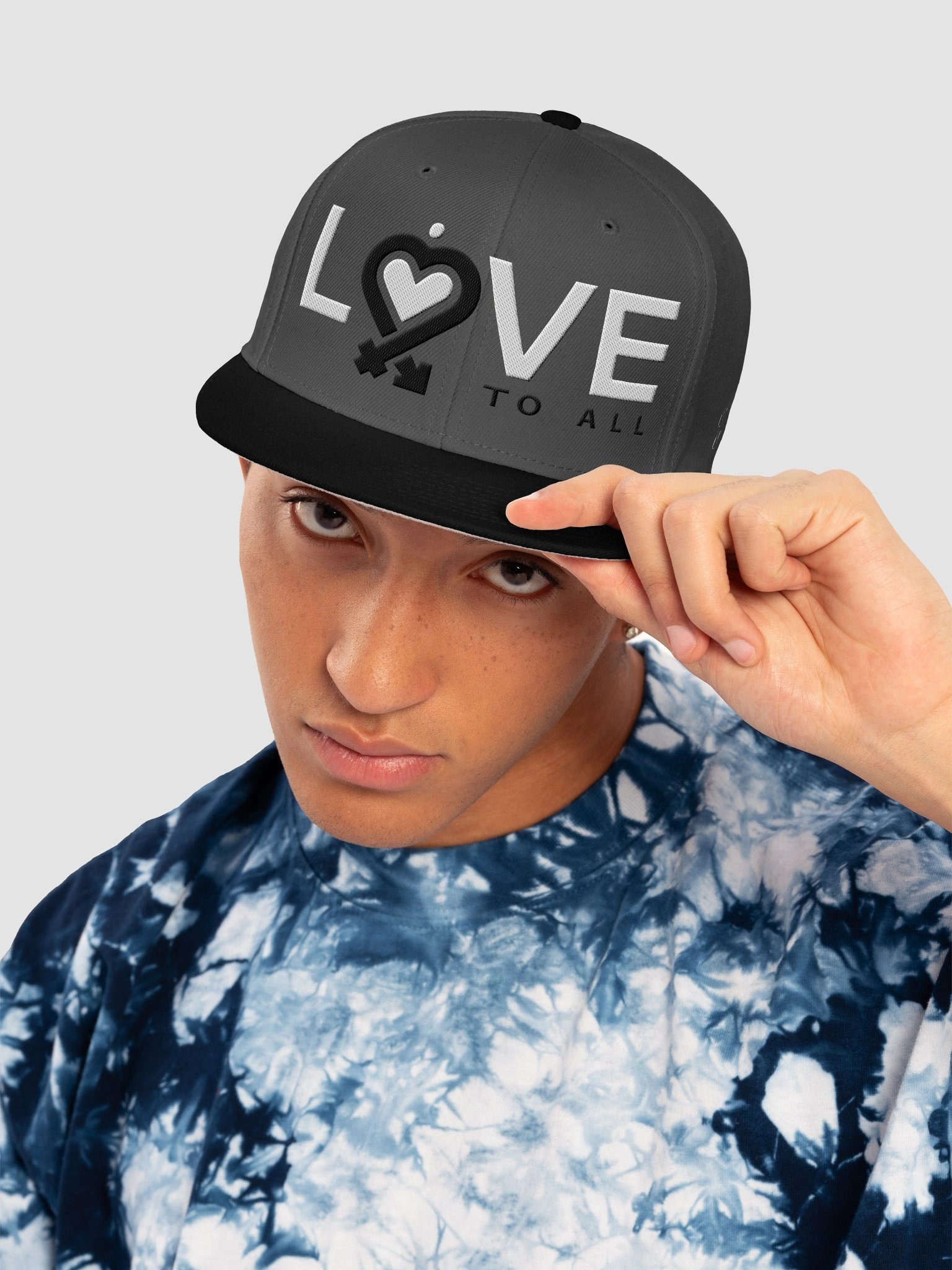 L2A Embroidered Snapback Hat product image (6)