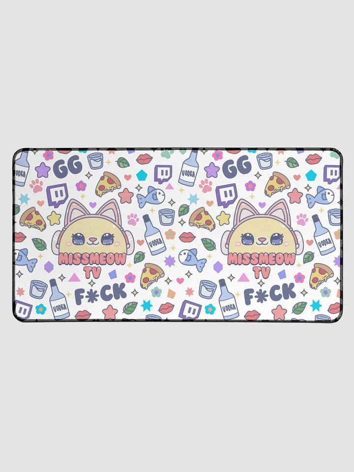 MissMeowTV Cute Desk Mat product image (1)