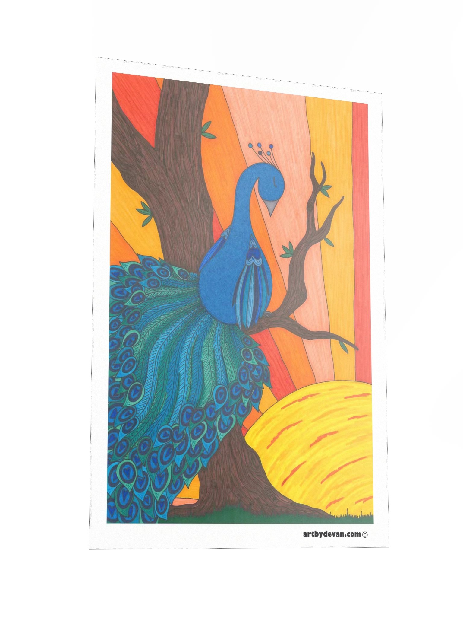 Art Print: Basking in the Sun product image (2)