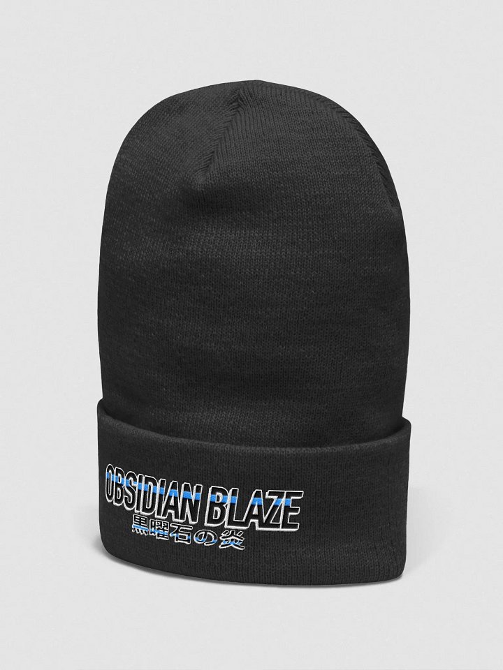 Obsidian Blaze Logo Beanie product image (2)