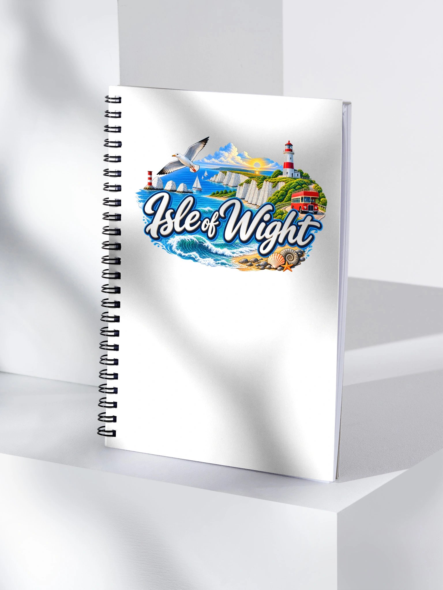Isle of Wight Scenic Spiral Notebook product image (4)