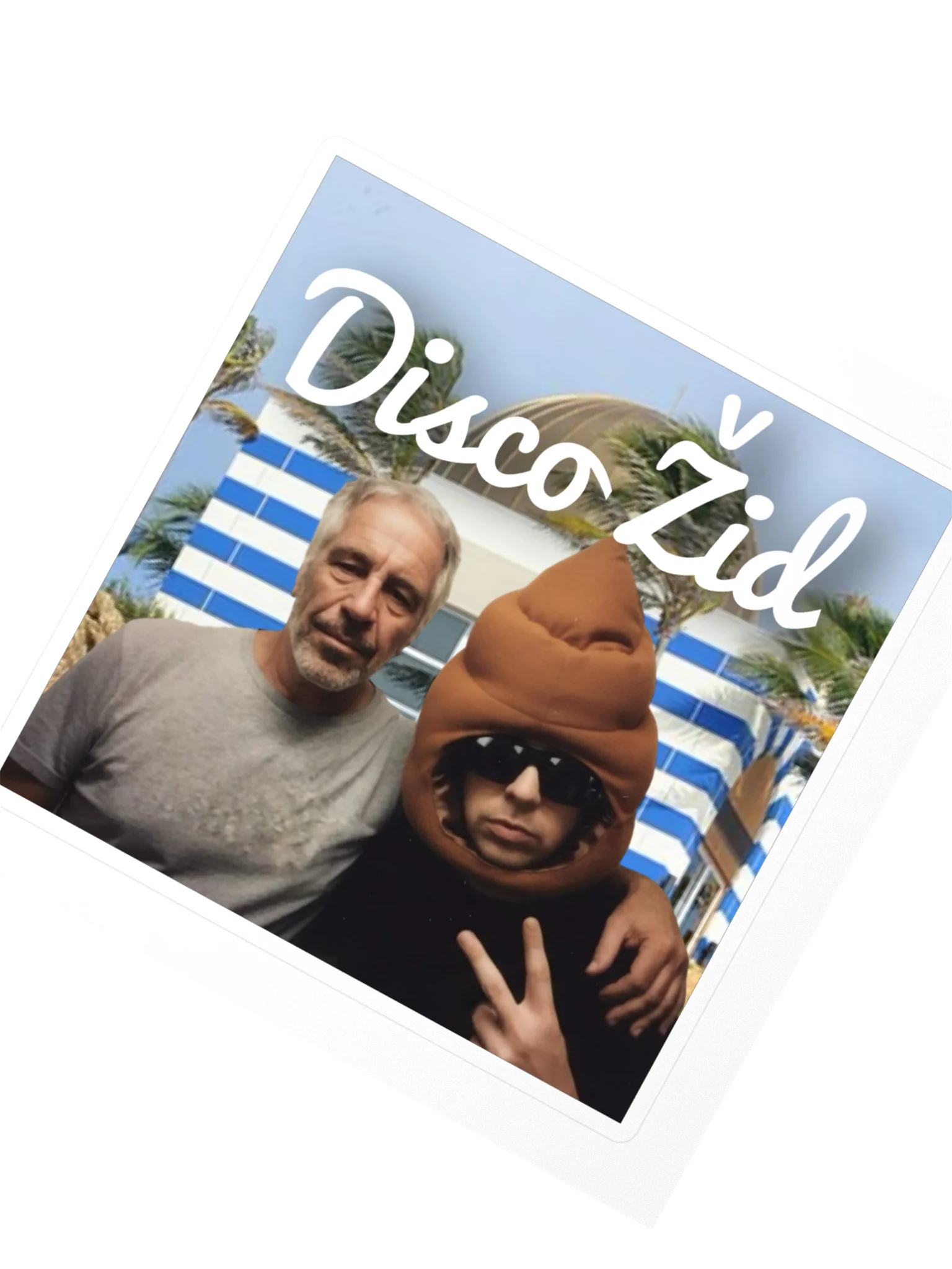 disco žid big sticker product image (2)