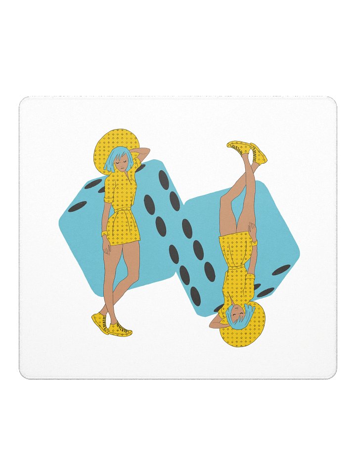 Dice Girl - Gaming Mouse Pad product image (2)