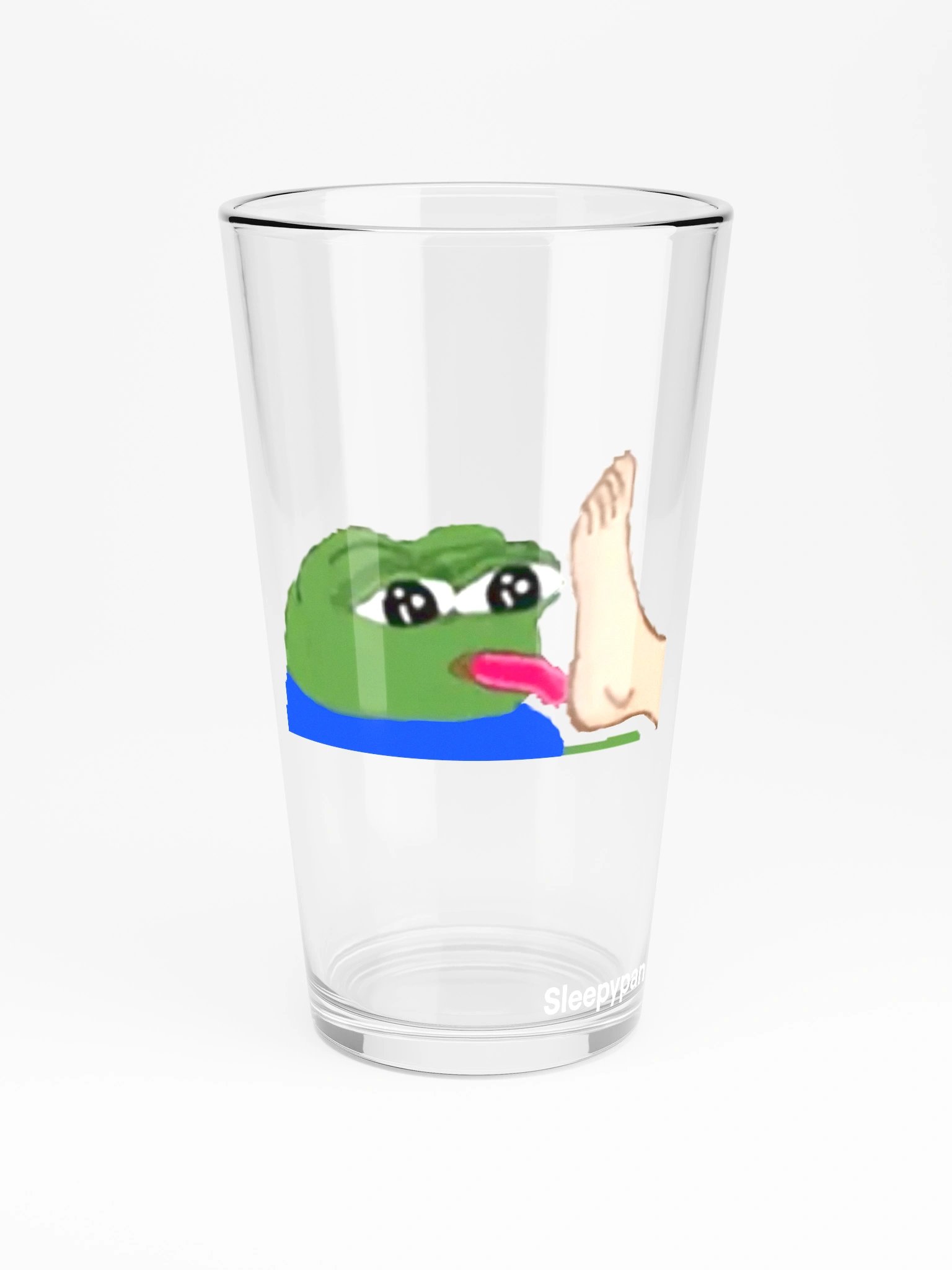 Peepofeet pint glass product image (3)