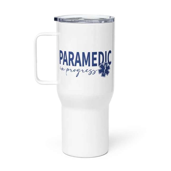 Paramedic in Progress - Travel Mug w/ Handle product image (1)