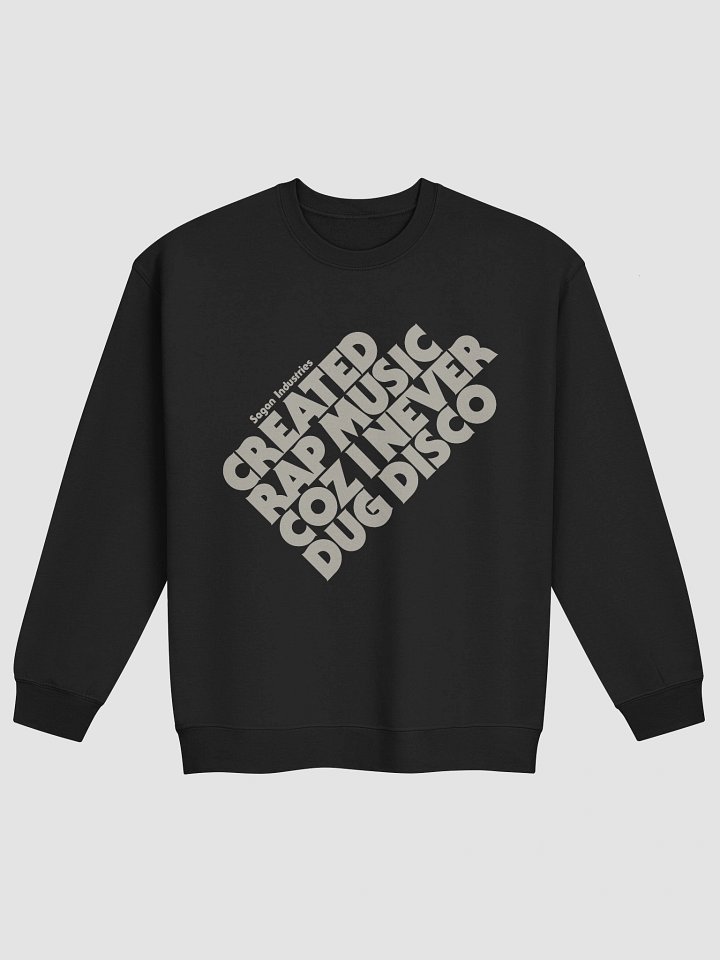 Created Rap Music Sweat (Light Print) product image (1)