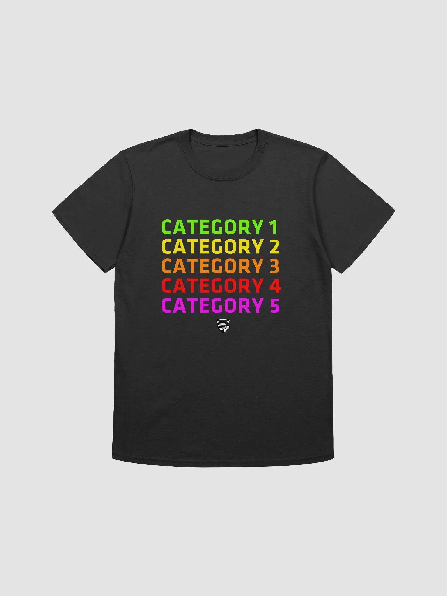 Hurricane Categories T-Shirt product image (1)