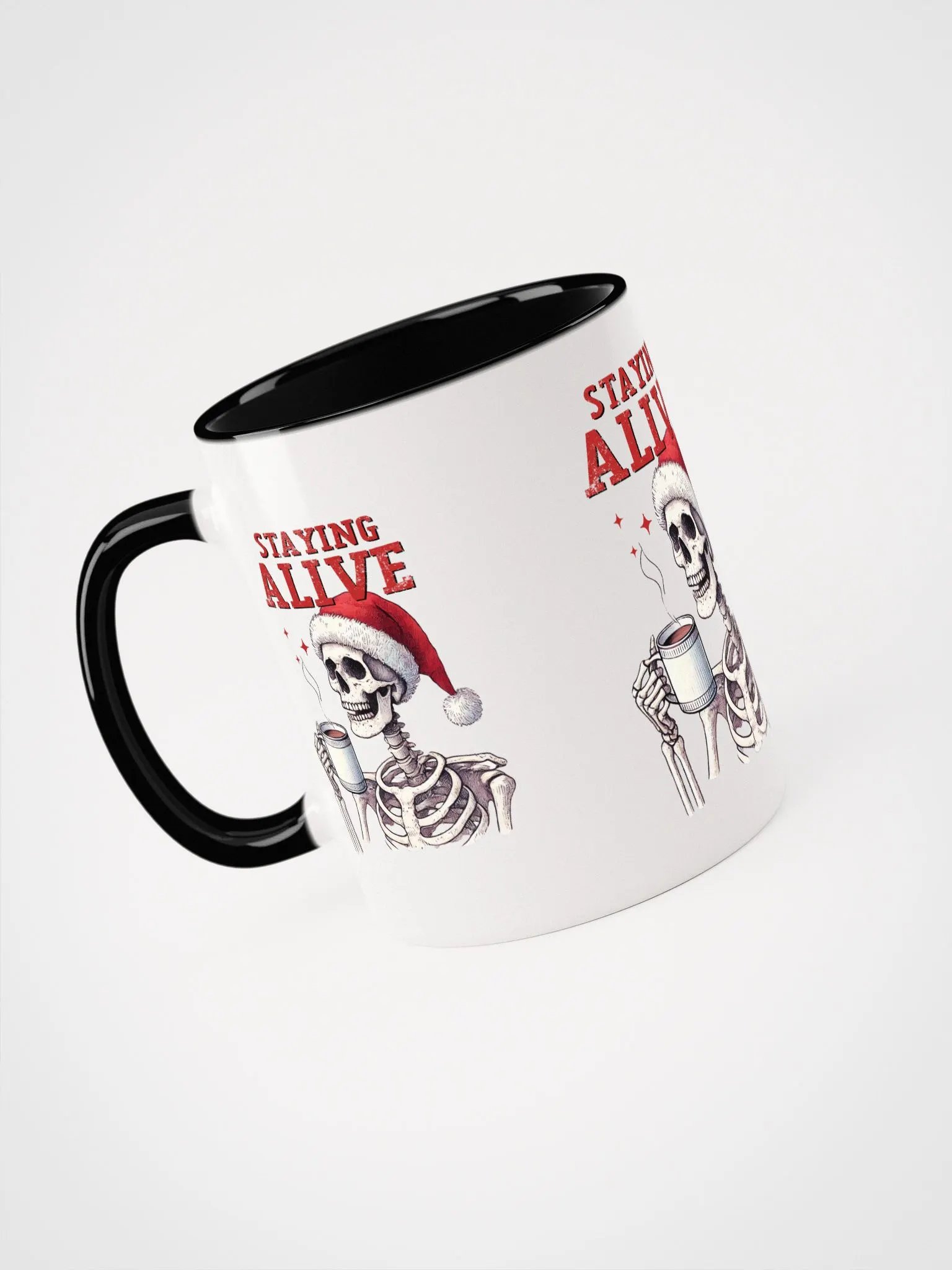 Skeleton Christmas Coffee Mug – 