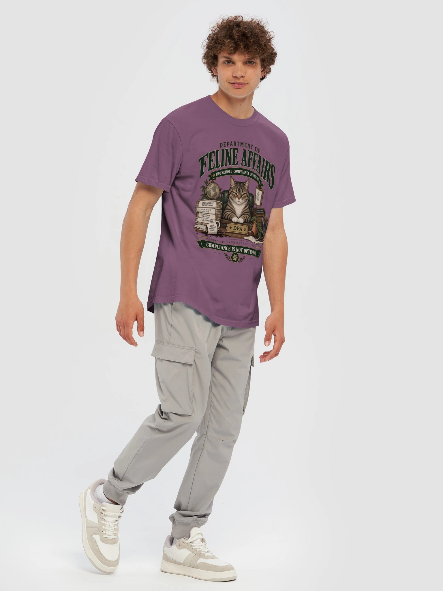 Department of Feline Affairs Heavyweight Tee product image (42)
