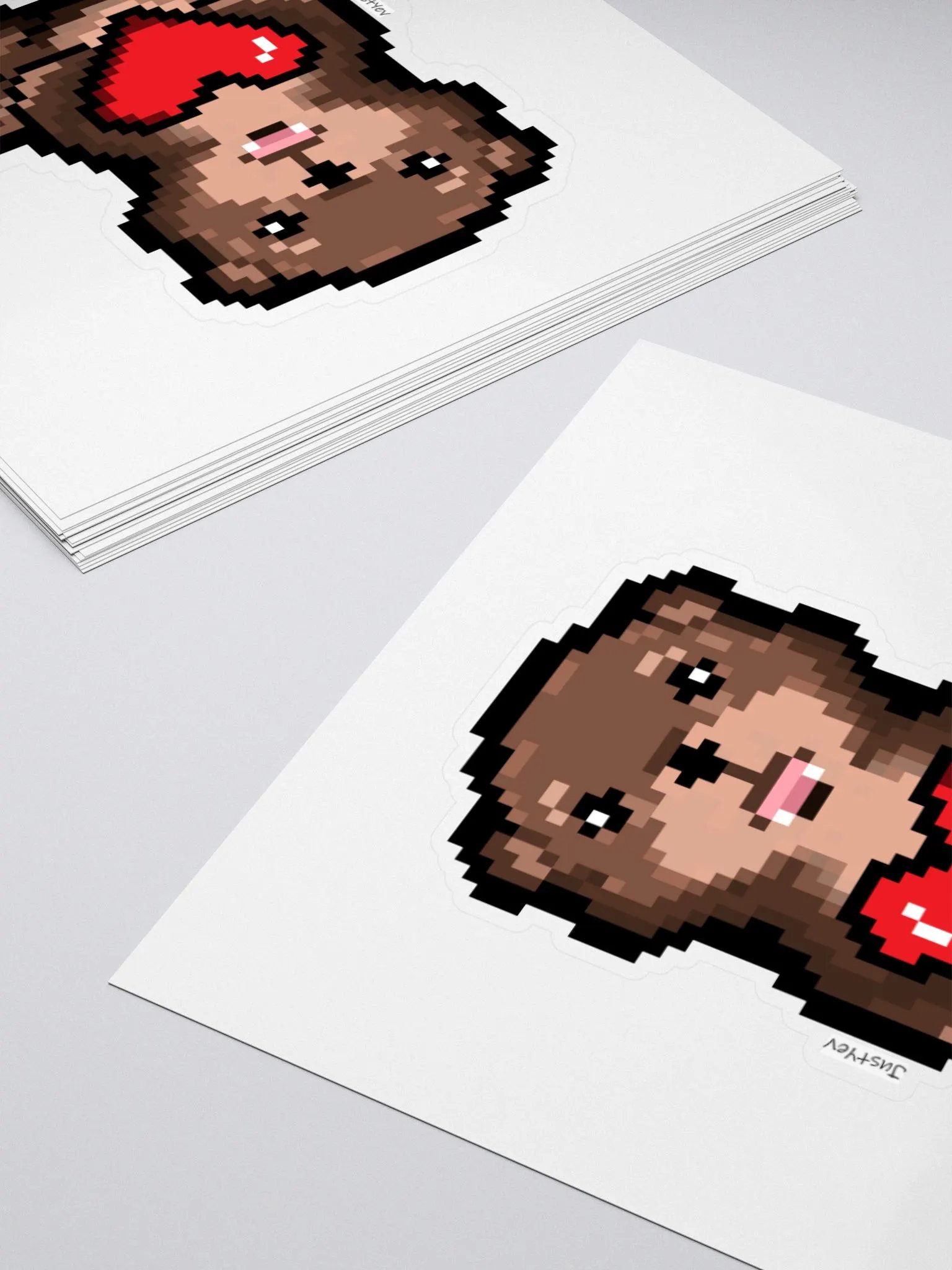 Otter Pixel Art Sticker product image (4)