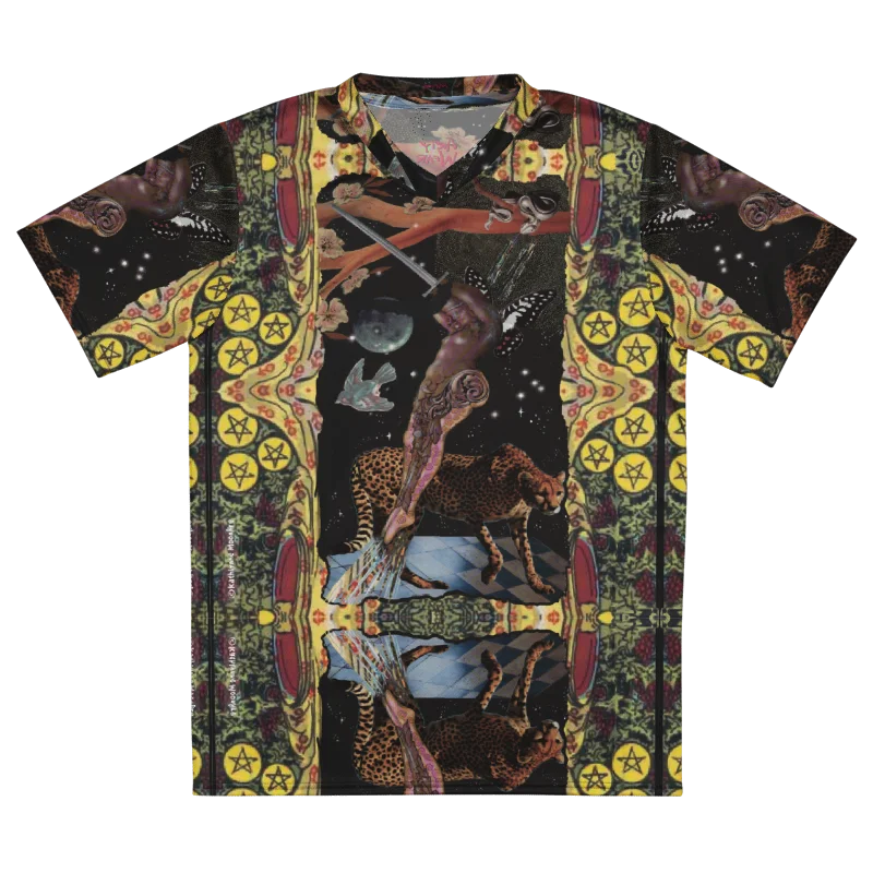 Maximalist Unisex Sports Jersey 'Princess of Swords' product image (1)