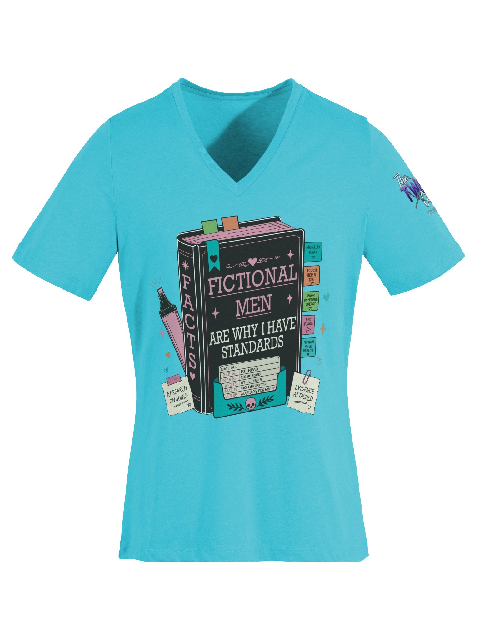 Fictional Men (Women's V-Neck) product image (50)