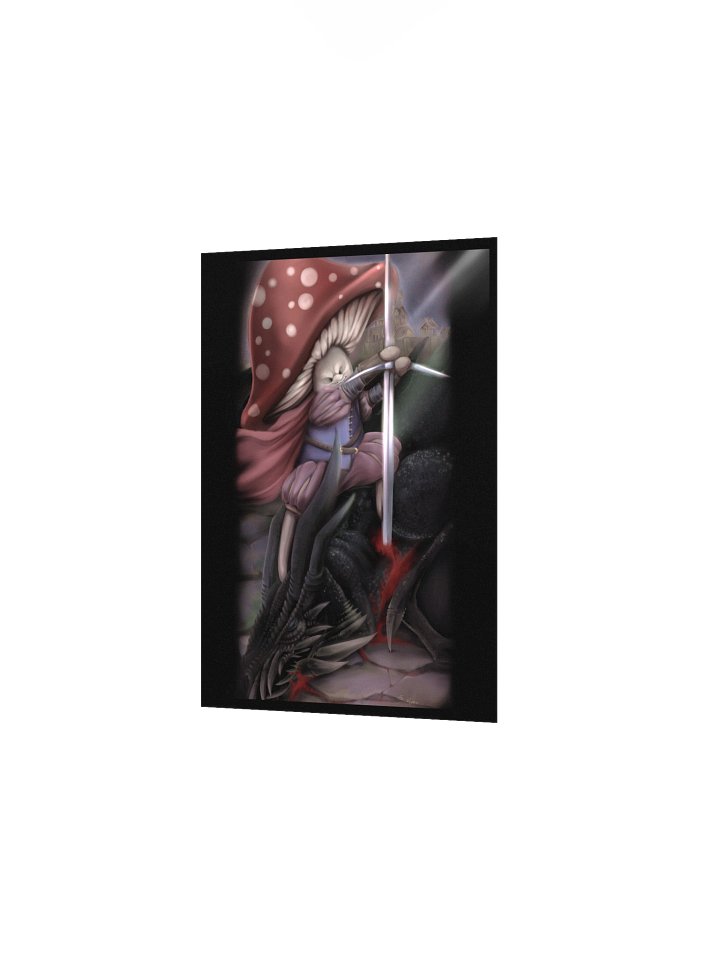 Mushroom Rider Dark Fantasy Poster product image (8)