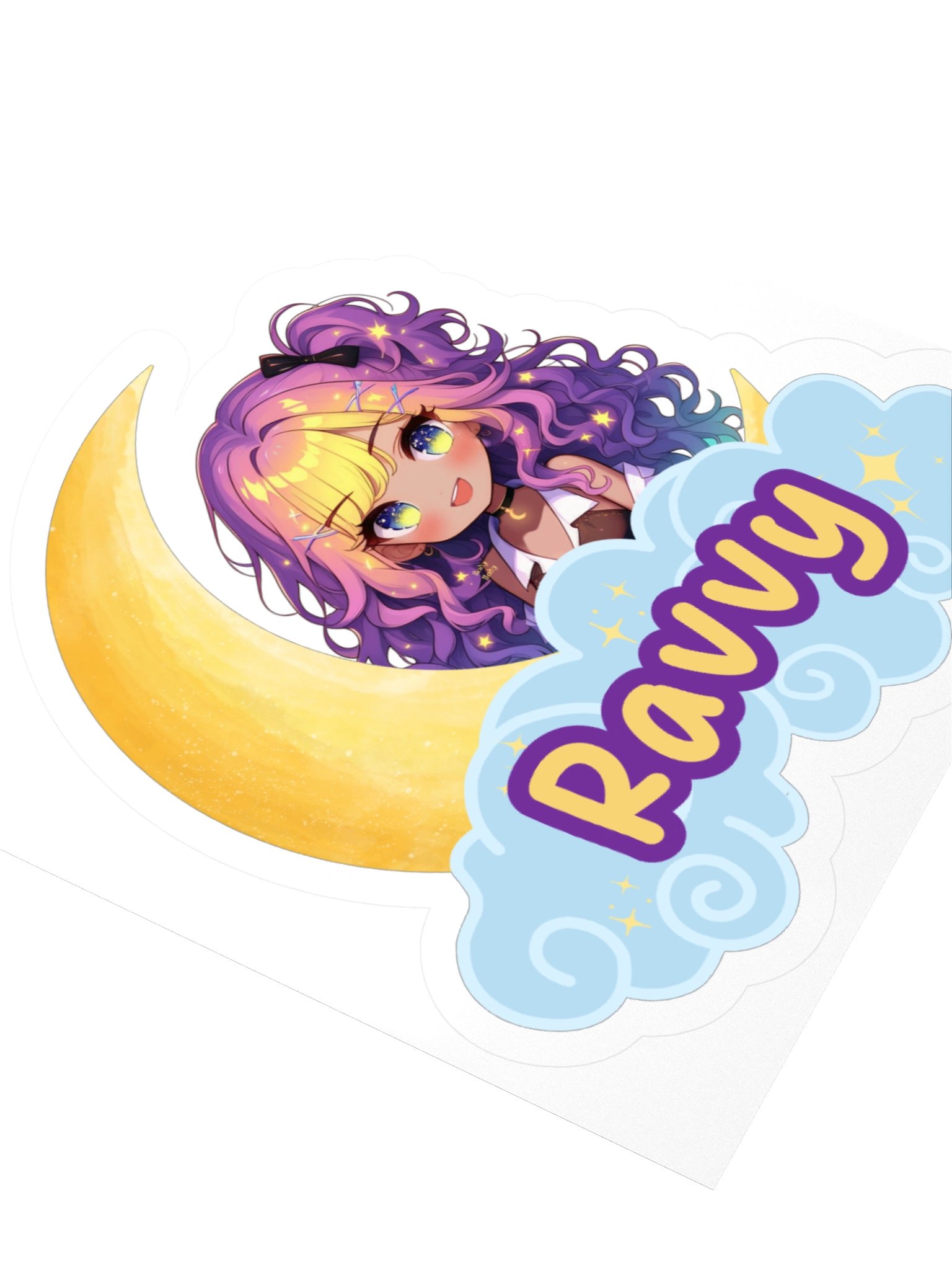 Ravvy Logo Kiss Cut Sticker product image (7)