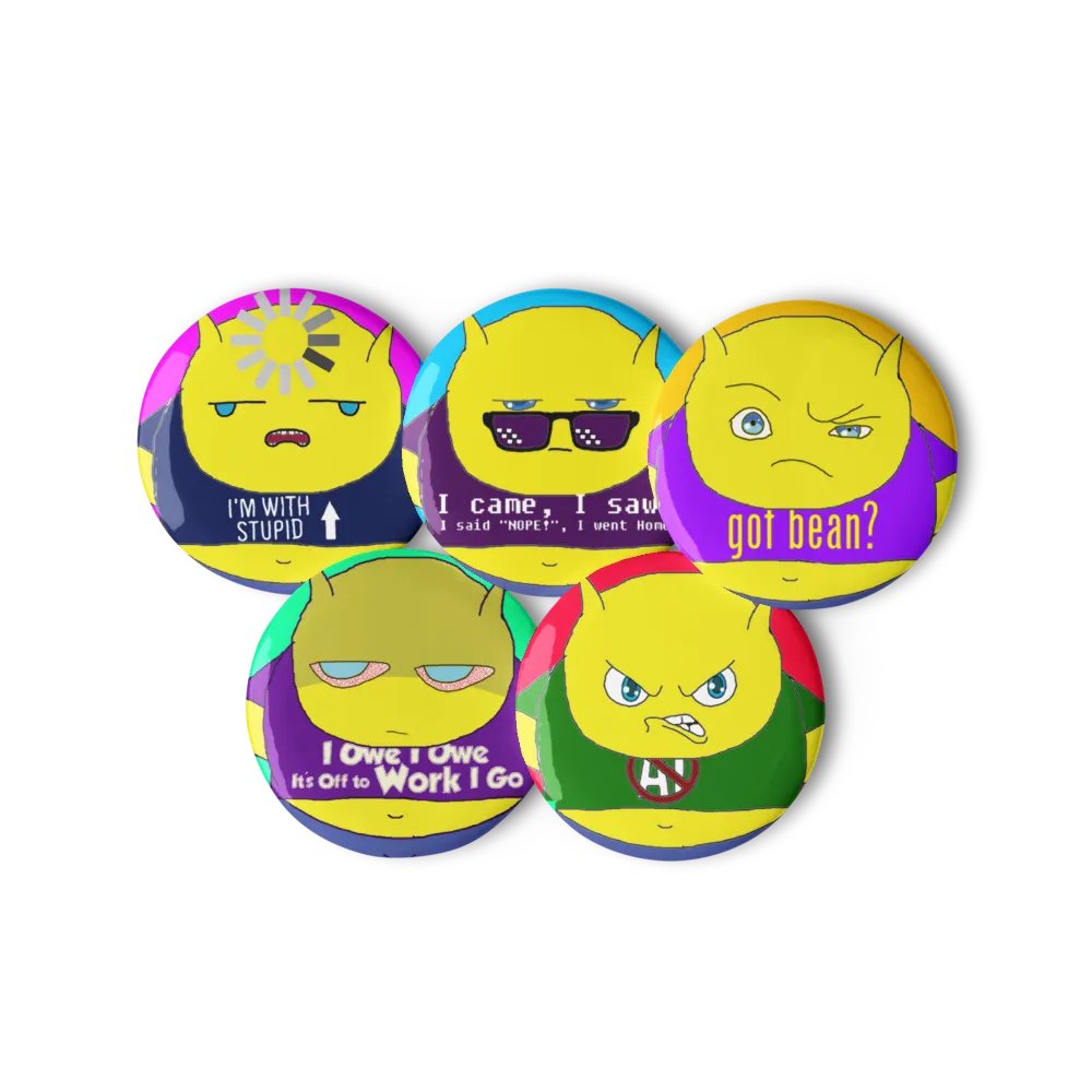 I'm with Bean Pins series 1 product image (6)