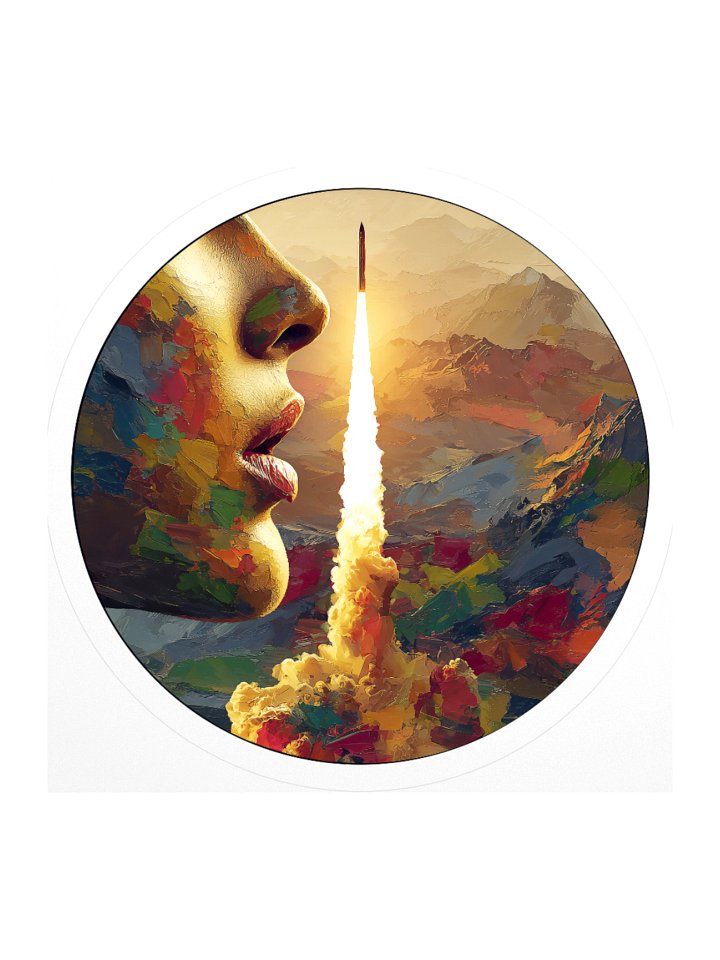 Liftoff Bliss Sticker product image (1)