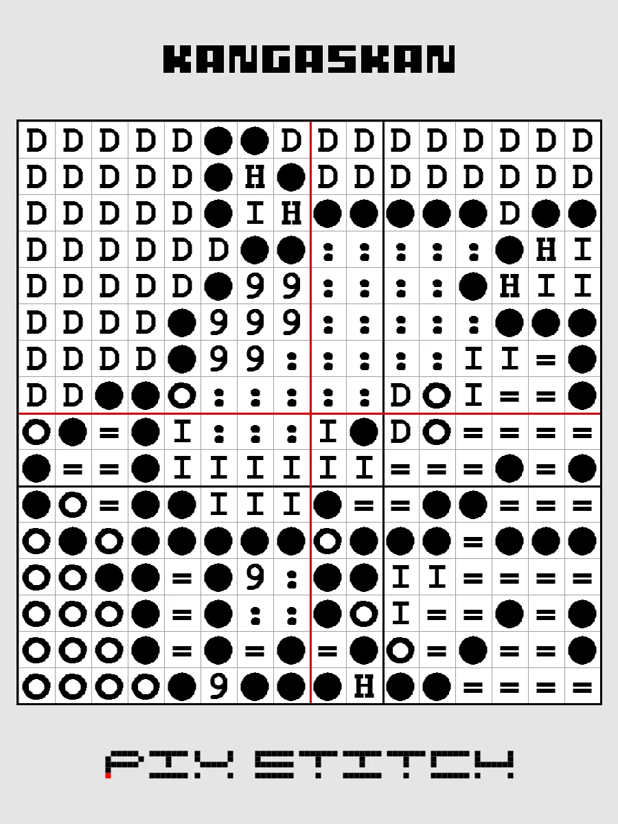 Kangaskan Pixel Art product image (3)