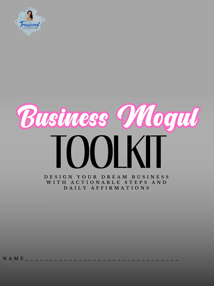 Business Mogul Toolkit with Affirmations product image (1)