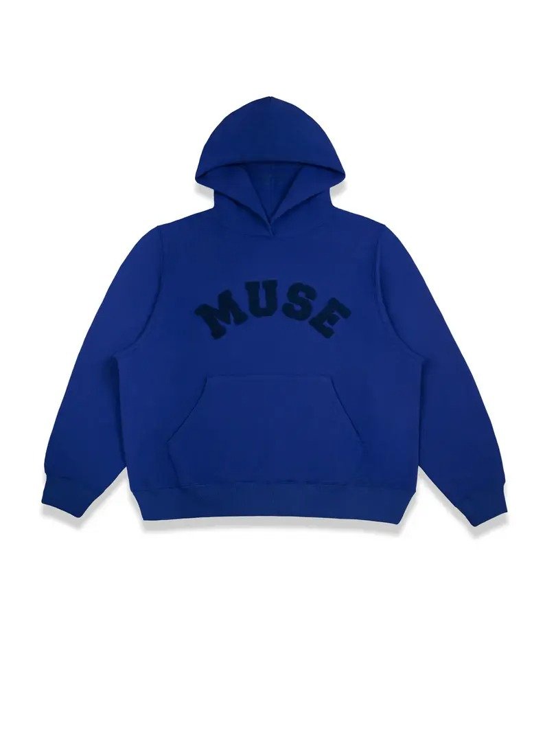 Heavyweight Chenille Hoodie - Blueberry product image (1)