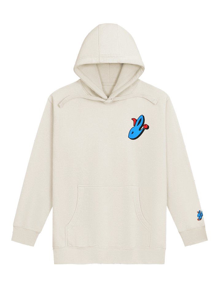 Kuneho Studios - Cartoon Clash Icon Logo Embroidered Hoodie product image (1)