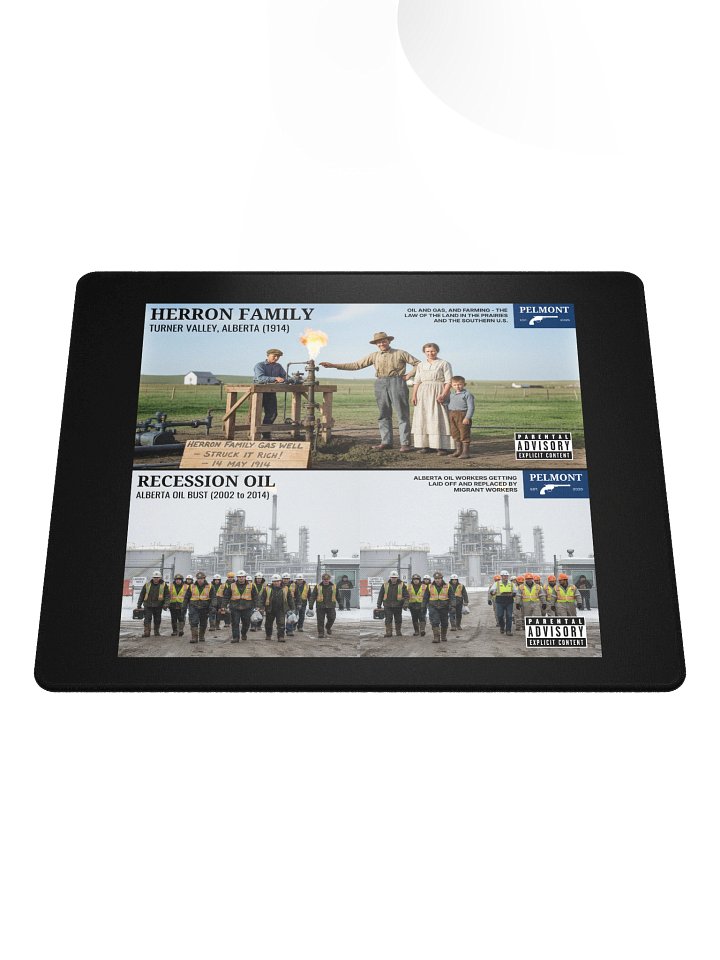 Oil & Gas Boom and Bust Desk Mat product image (2)