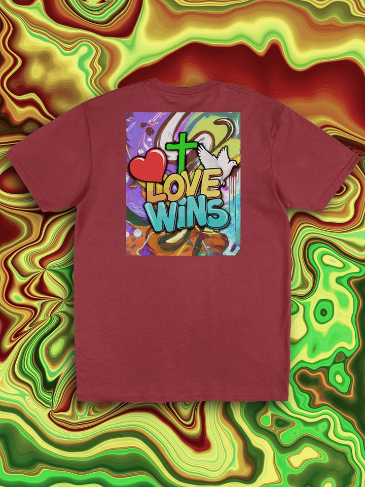 Love Wins Collection - Cotton Heritage Men's Premium Heavyweight Tee product image (2)