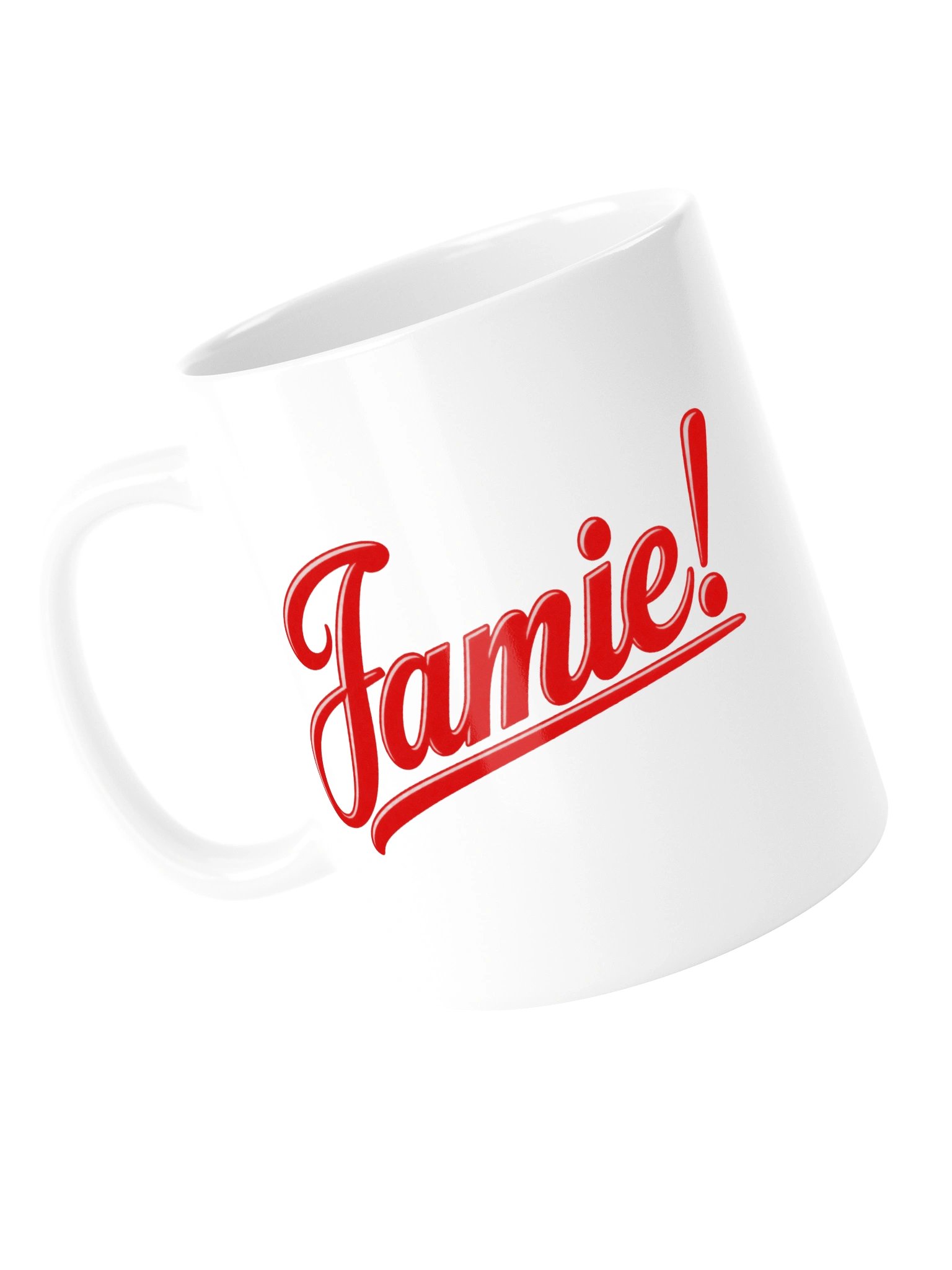 JAMIE! — Red Logo Coffee Mug product image (13)