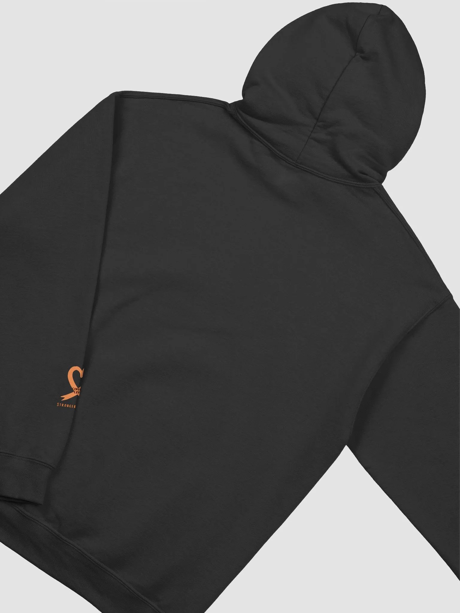 CRPS Warrior Bubble Ribbon Hoodie- White Print product image (4)