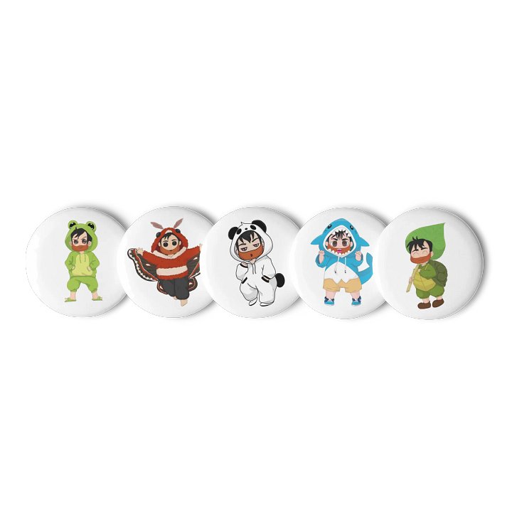 ChibiMax Pin Button Set product image (1)