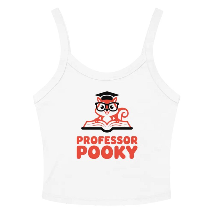 Professor Pooky's Reading Time Women's Tank Top product image (2)
