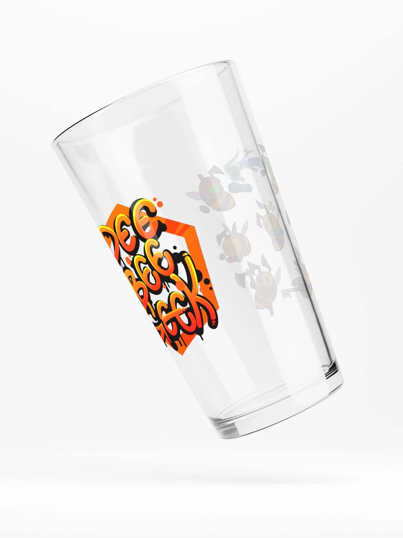 The DeeBeeGeek Pint Glass product image (5)