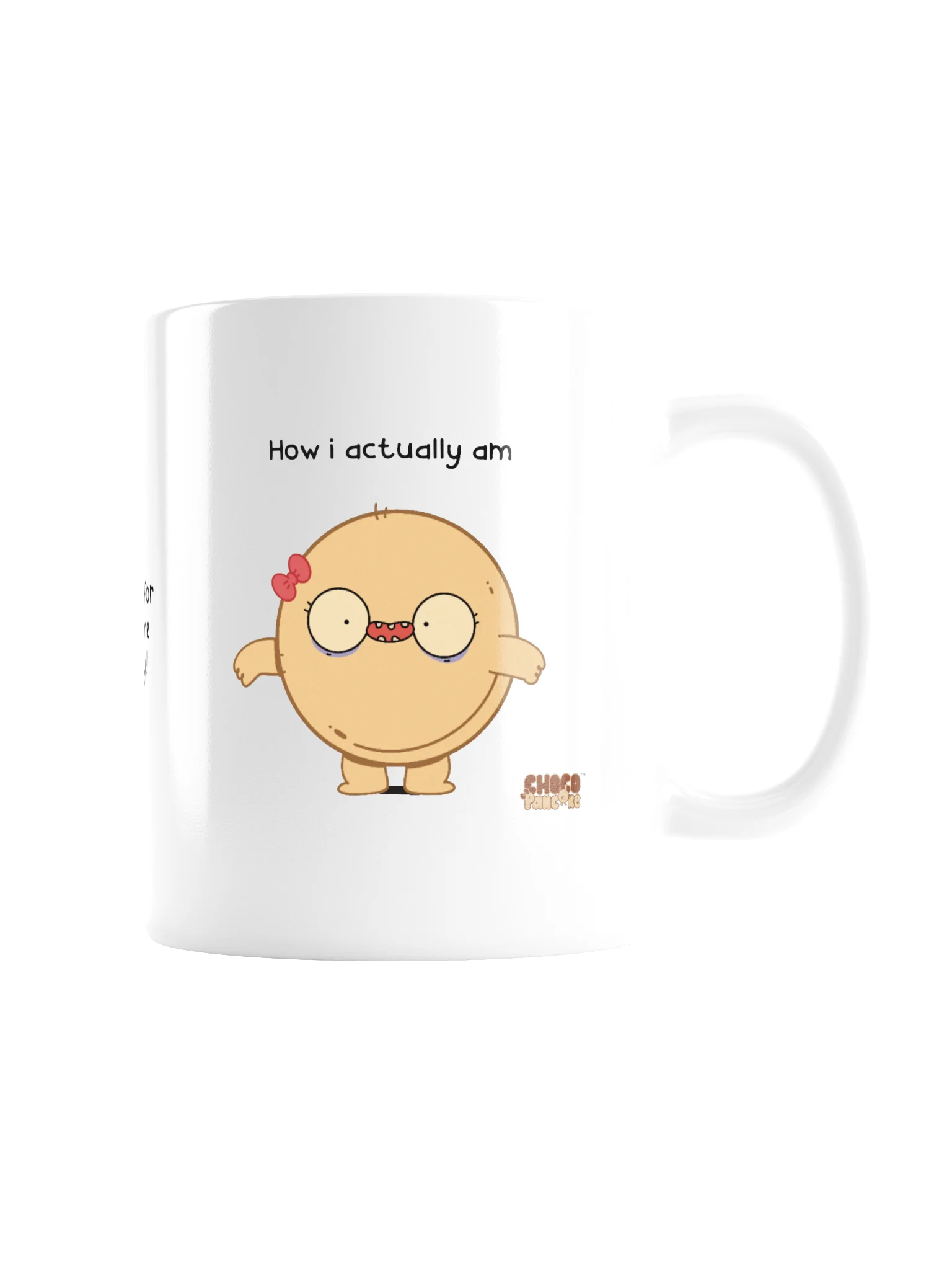 How you think of me vs how I actually look | Mug product image (7)