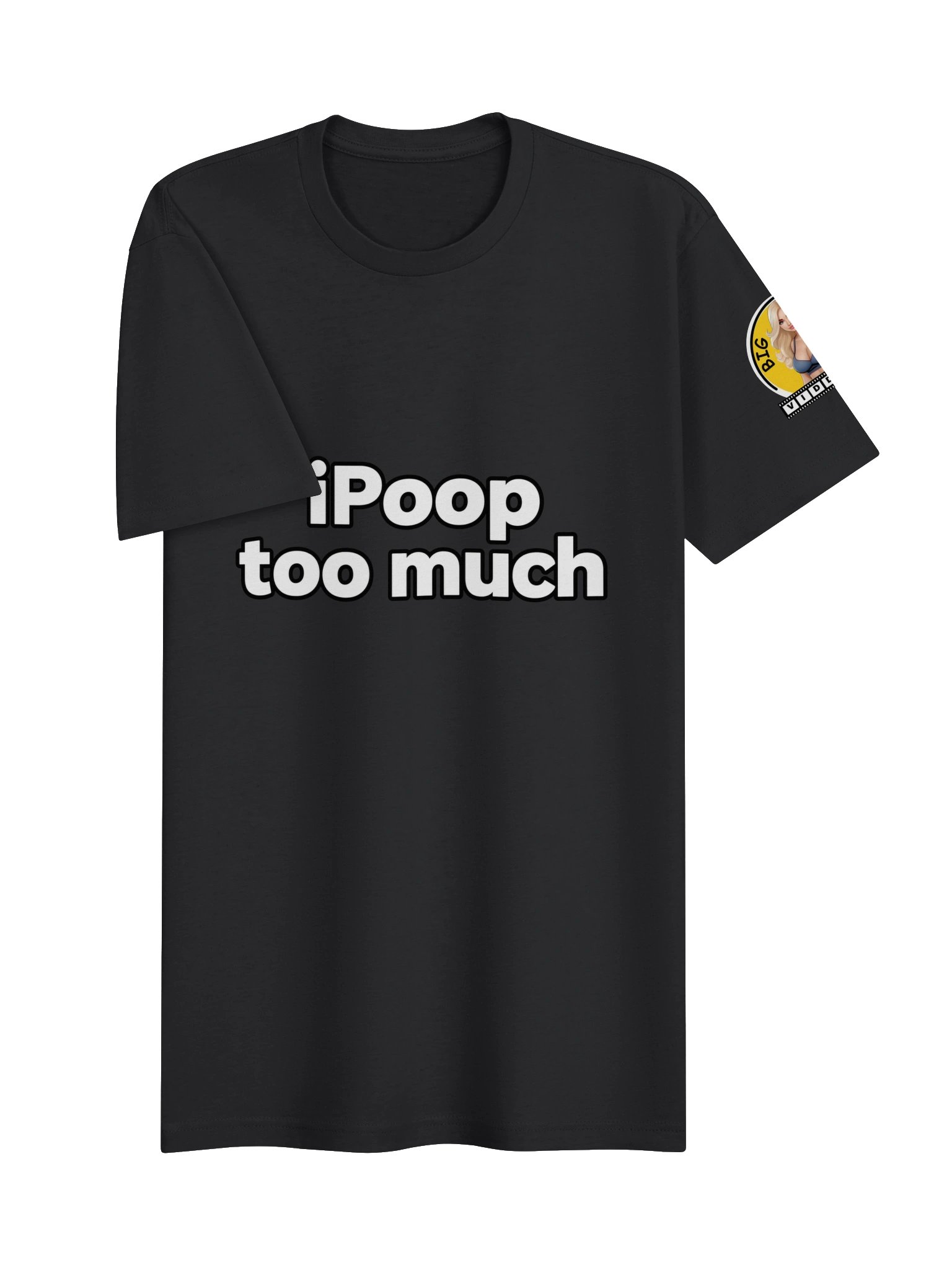 iPoop Too Much – Funny Bathroom Humor T-Shirt product image (16)