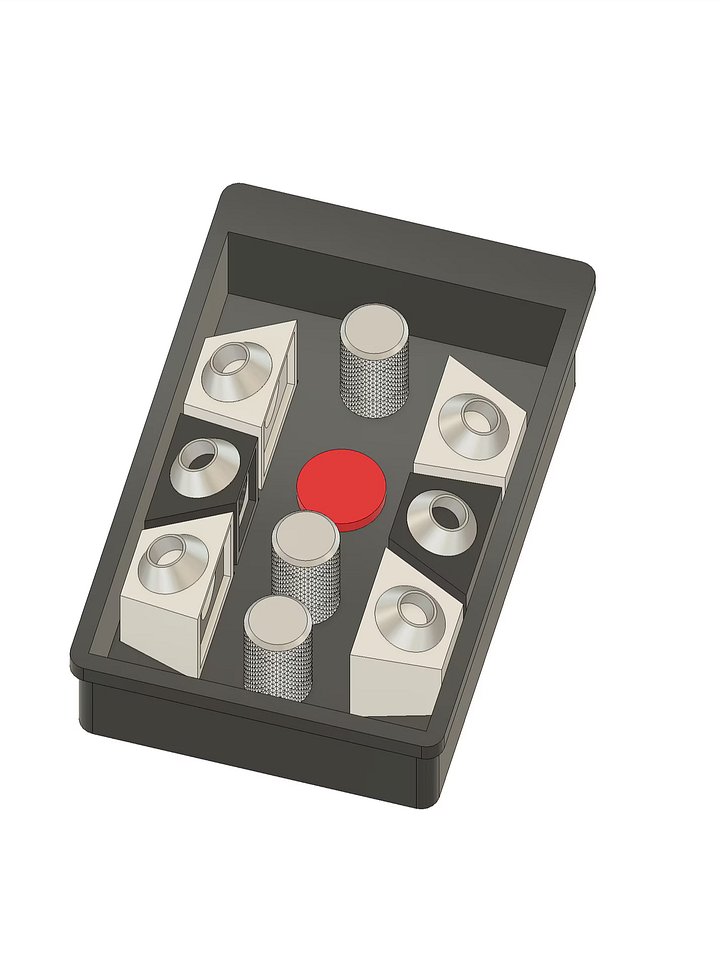 Star Wars-Inspired Millennium Falcon Bench Greeblie 3D Model product image (1)