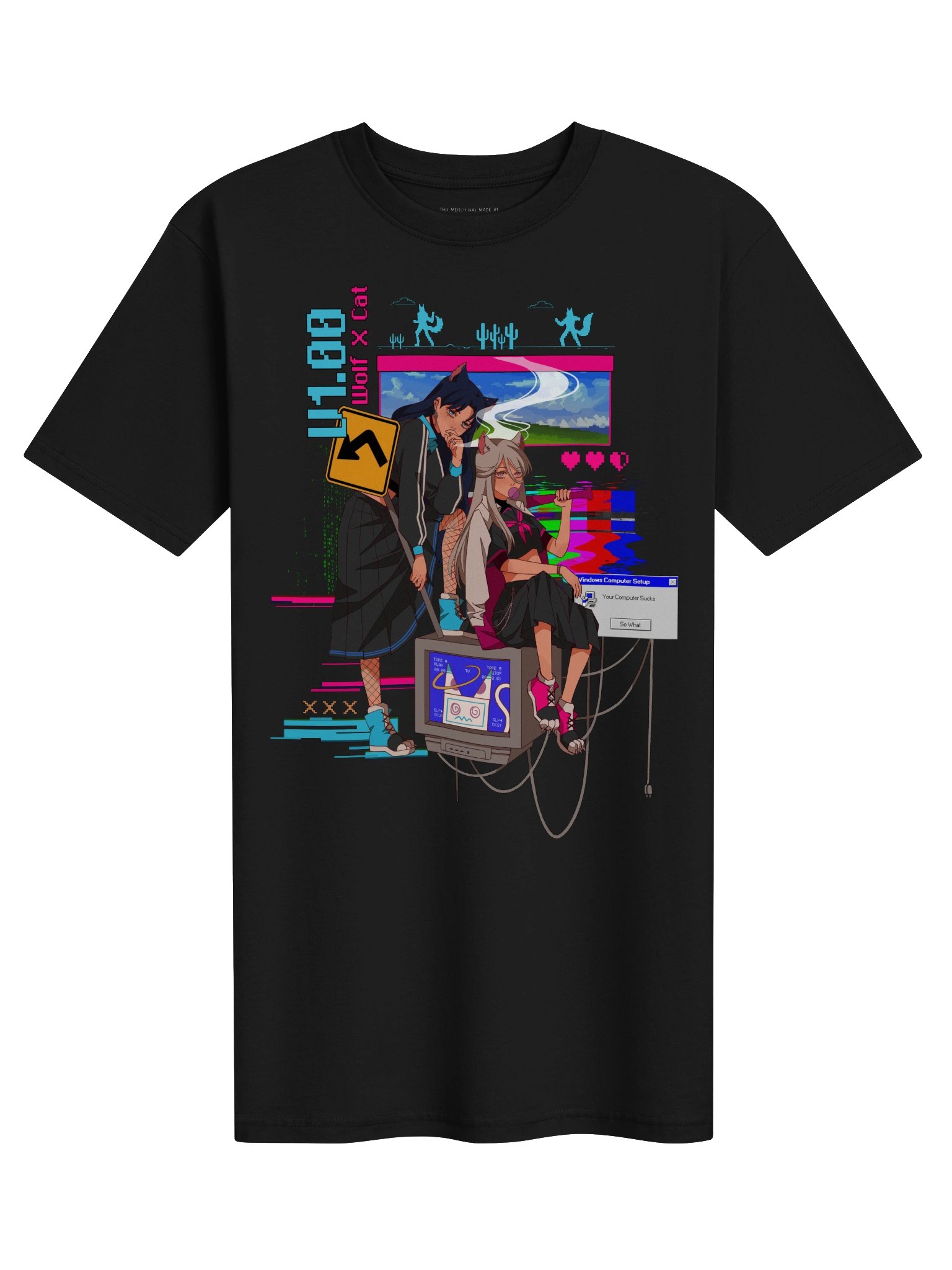 "V 1.00" Heavyweight Tee product image (1)