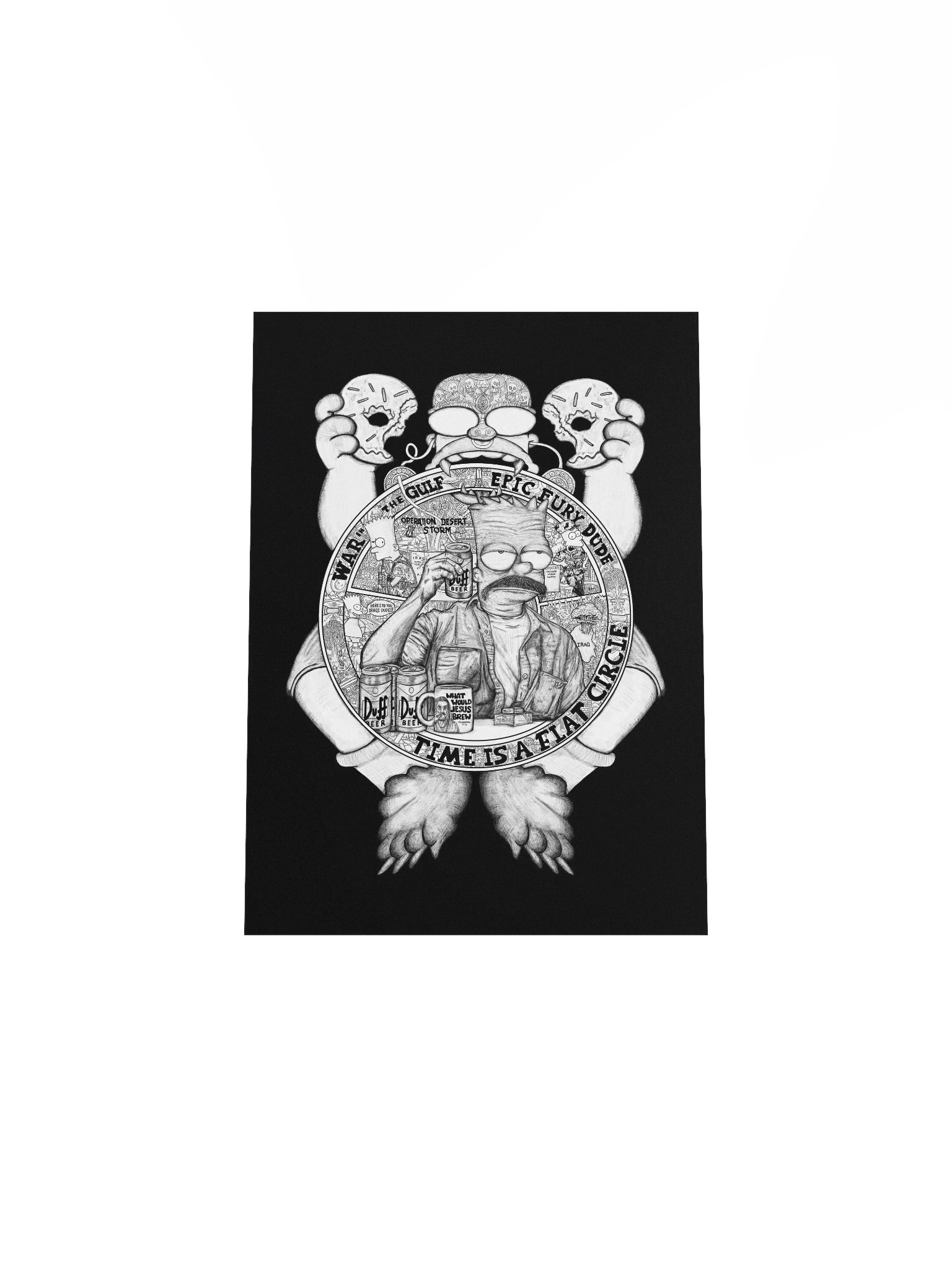 It's Samsara! B/W Print product image (43)