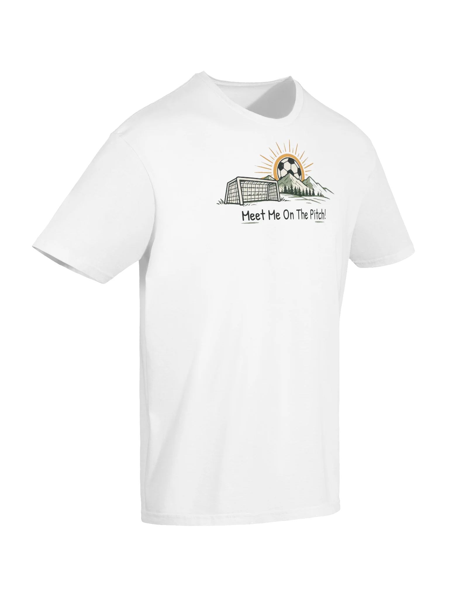 Meet Me On The Pitch Soccer Tee product image (6)