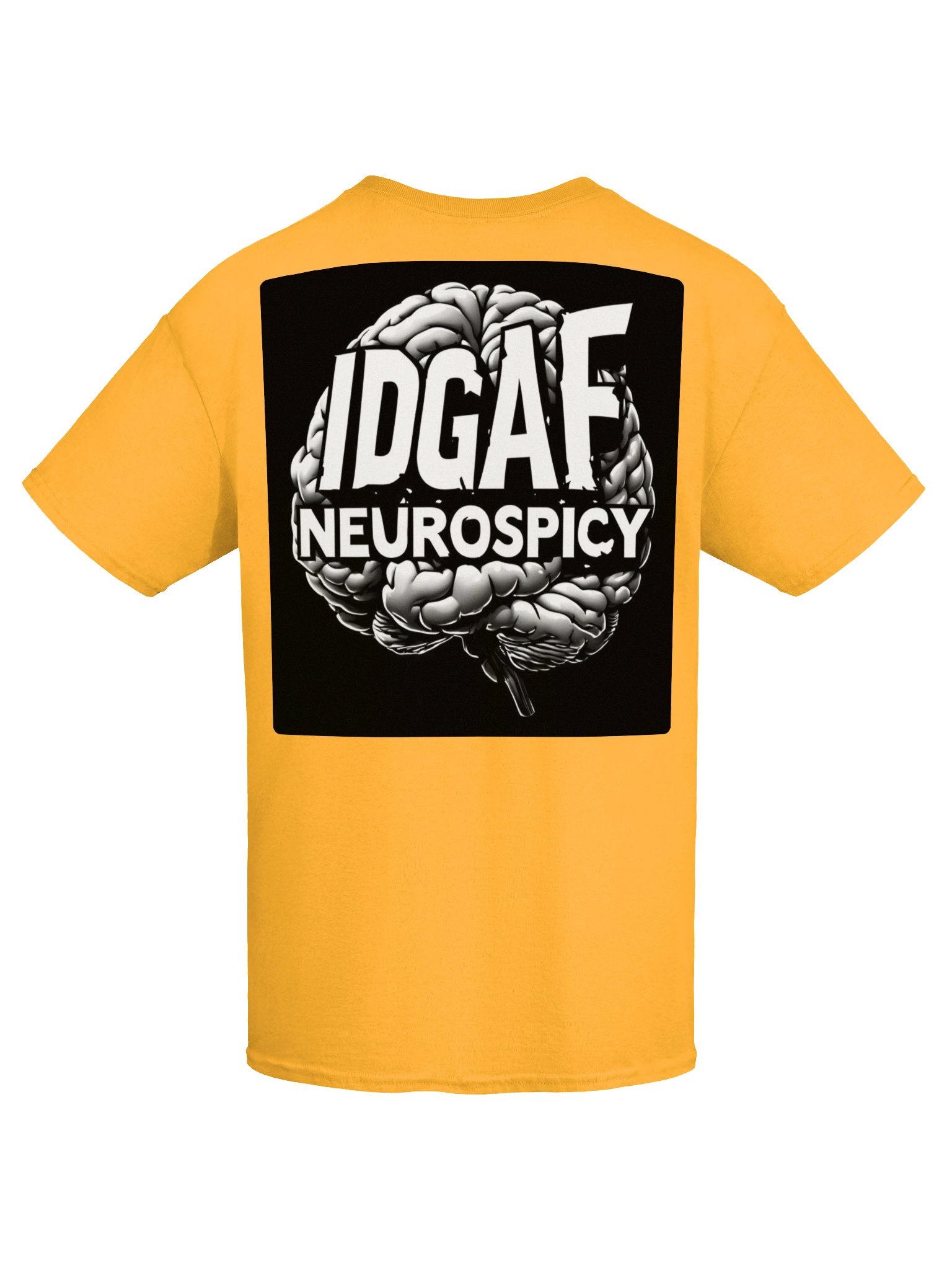 Authentic Neurospicy Brain Flame Tee product image (40)