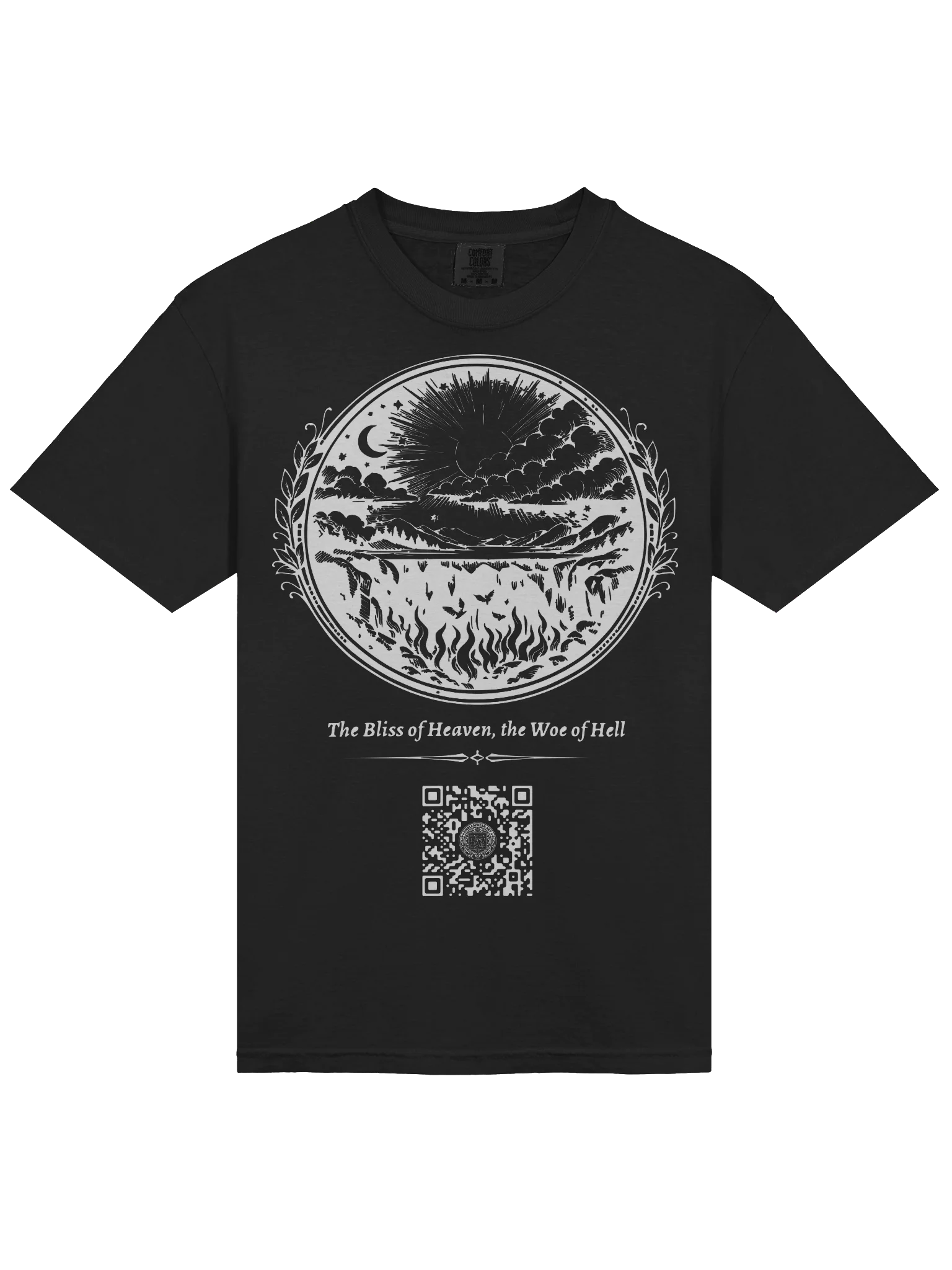 Bliss and Woe (White on Black/Color) product image (3)