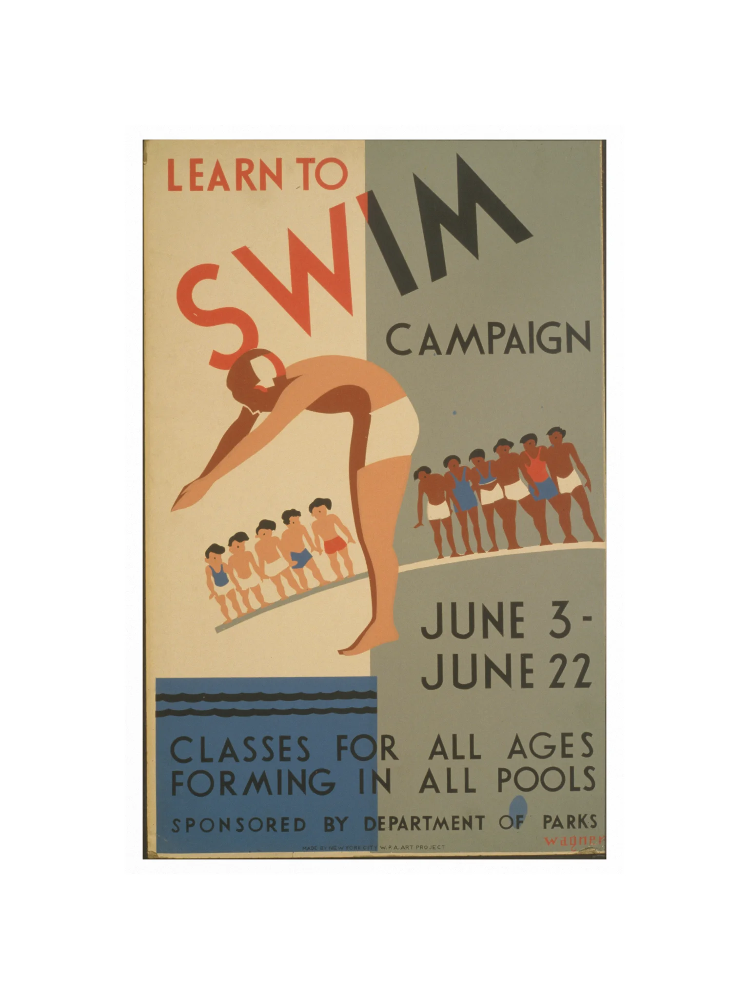 Learn to Swim Poster product image (4)
