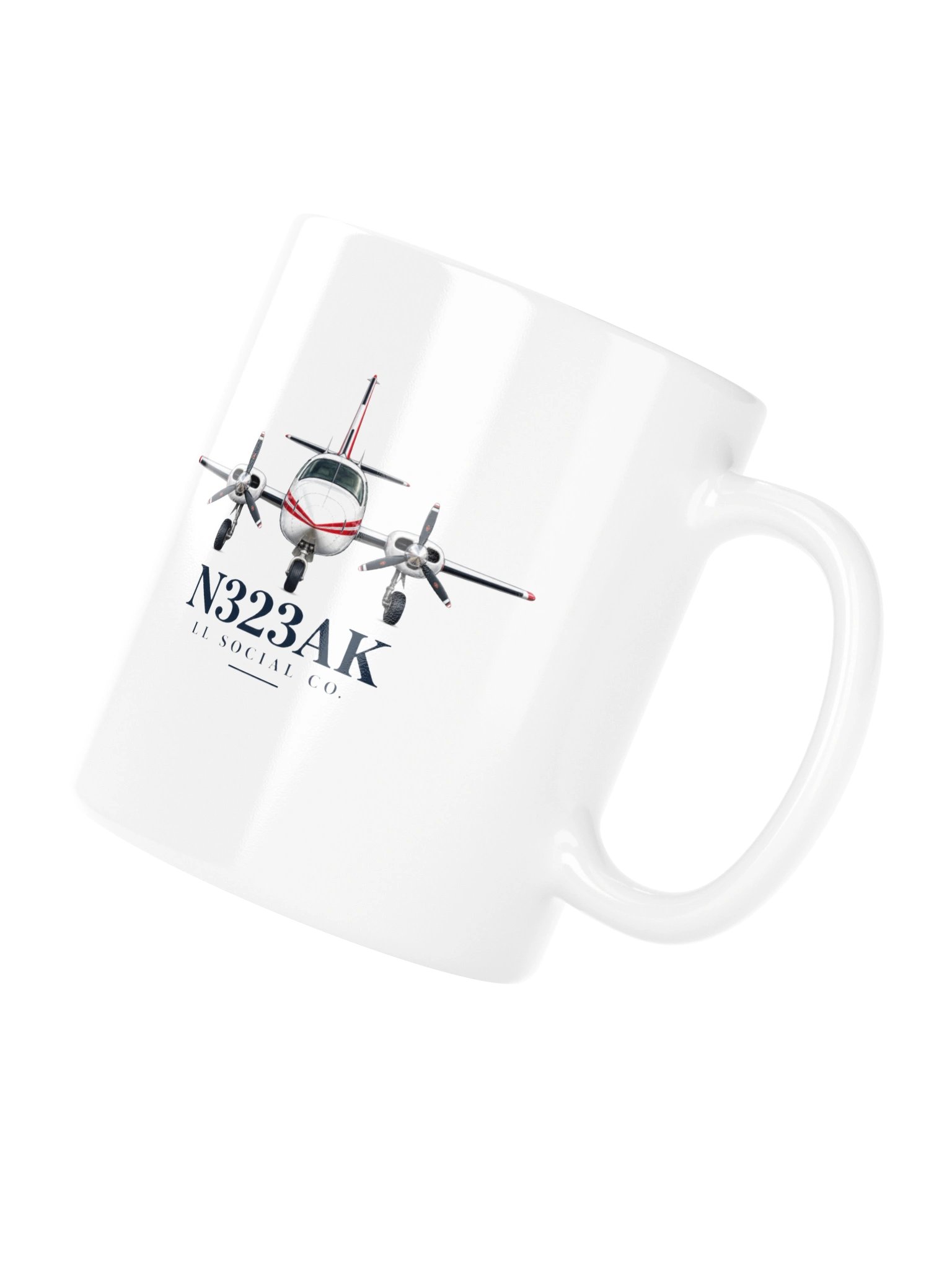 LL Social Co. N323AK Aerostar Mug product image (10)