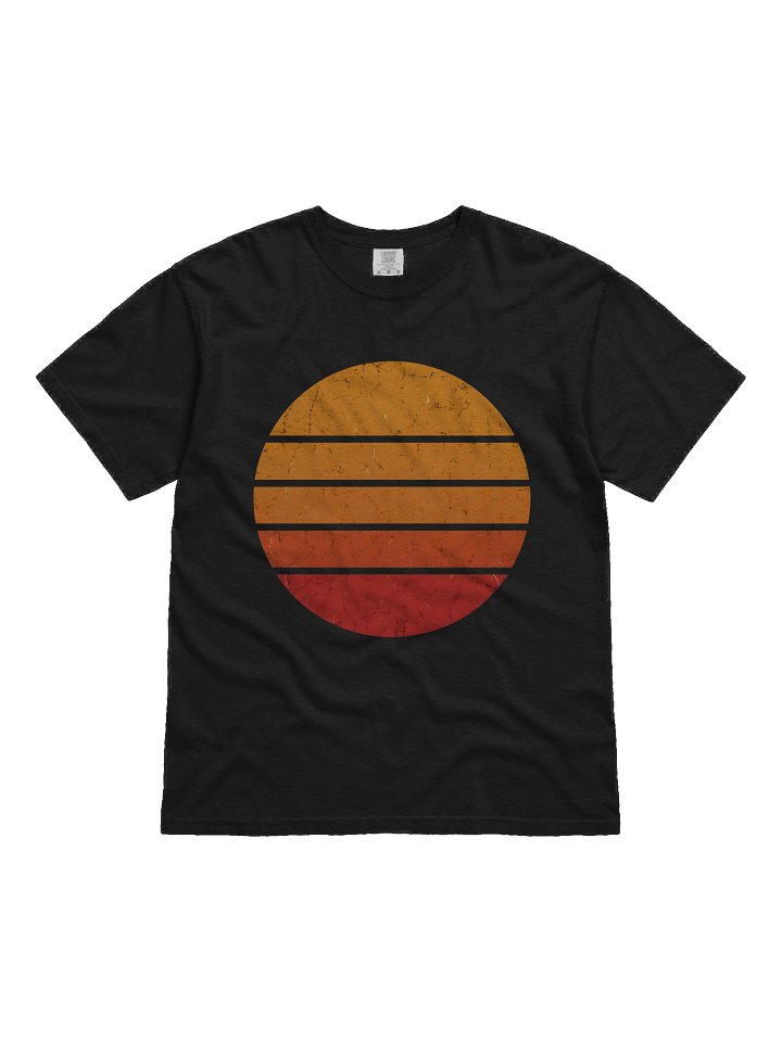 Retro Sun Circle Graphic Tee product image (3)