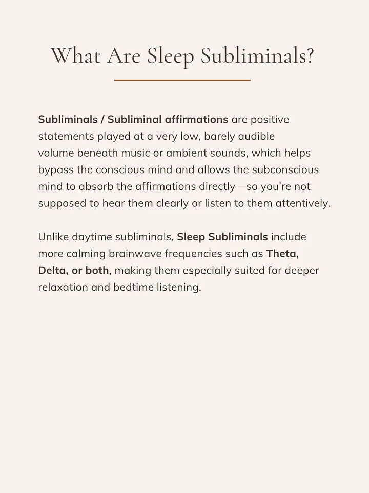 2-Hour Sleep Subliminal: Enhance Self-Love, Confidence & Self-Worth | Download MP3 product image (2)