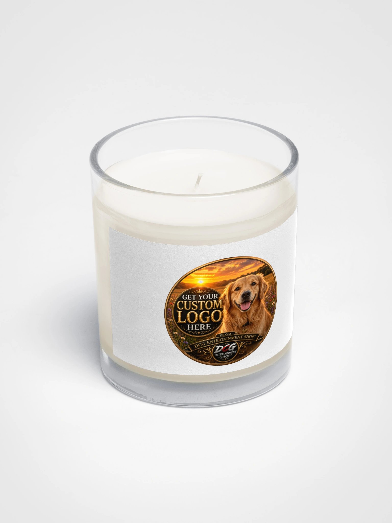 Custom Pet Logo Candle – DCG Entertainment Shop® product image (2)