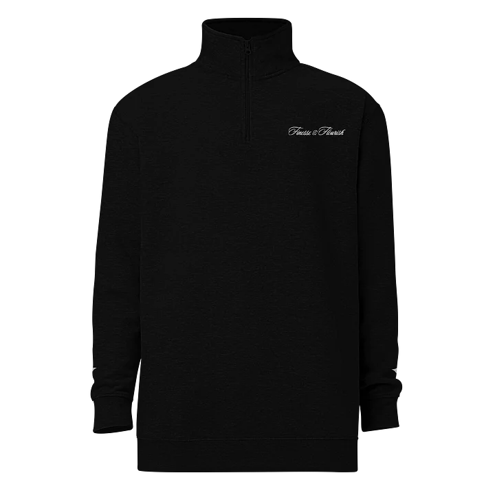 F&F Script Fleece Quarter-Zip product image (1)