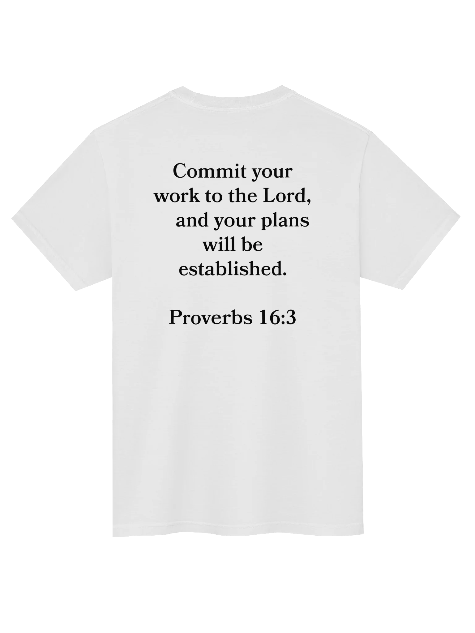 Commit Your Work To the Lord Pocket Tee product image (4)